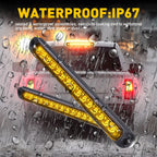 2X 10" LED Strip 3rd Brake Lights for Truck Trailer