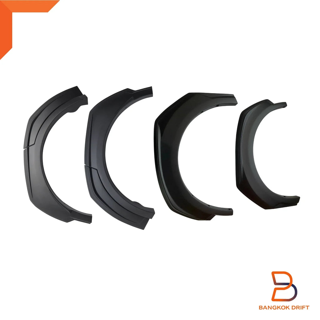 Matte Black Fender Flares for Toyota C-HR 2017-2020 Wheel Arch TRD Style