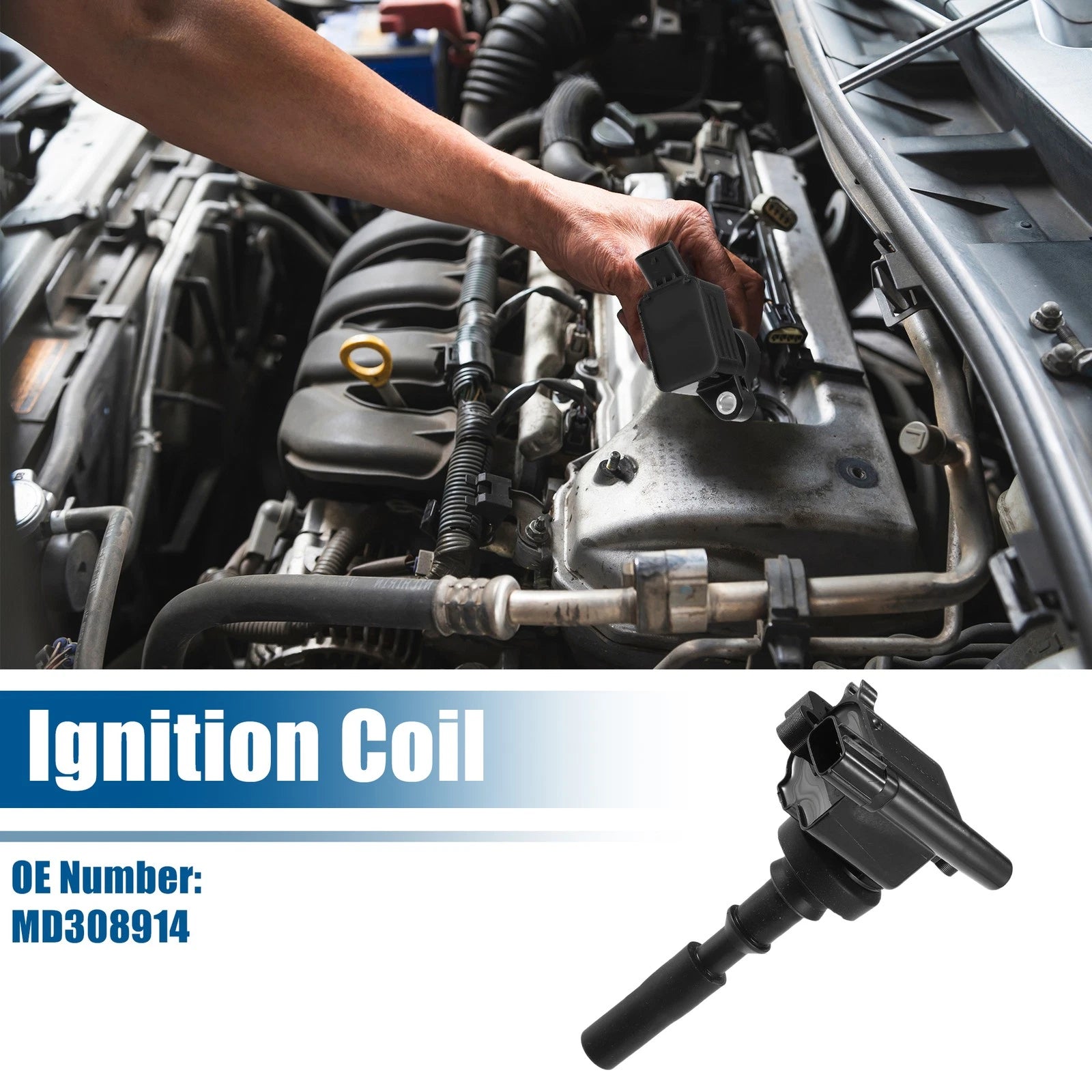 Ignition Coil No.MD308914 for Mitsubishi Pajero Mini Junior (1994–1998)