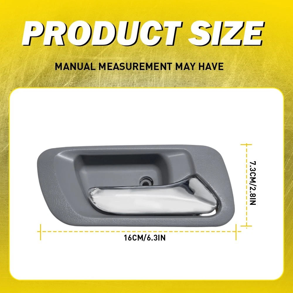 Set of 2 Interior Door Handles for Honda Accord (1998–2002) Plastic
