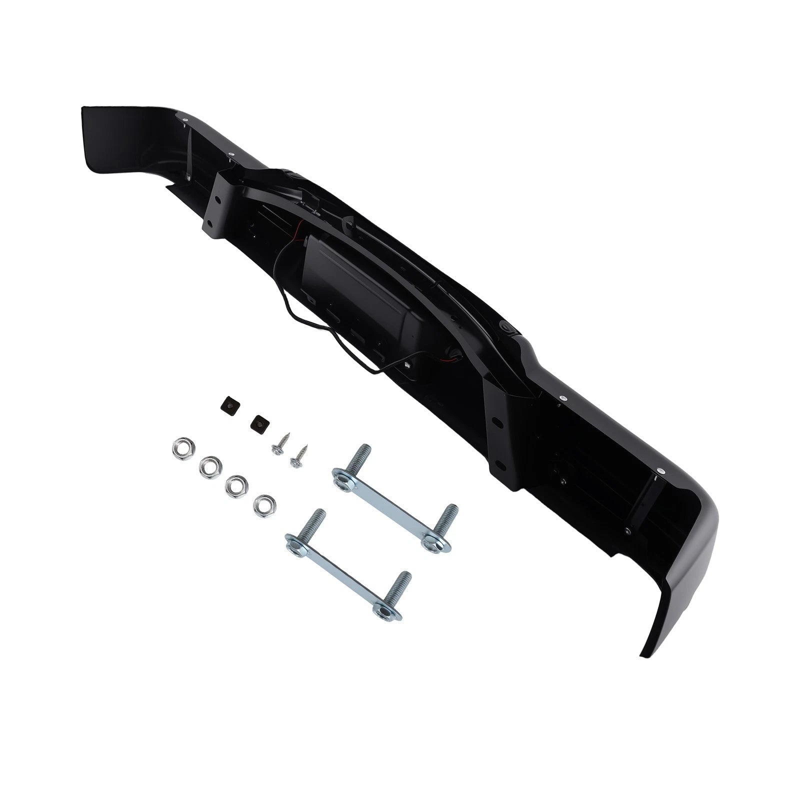 Rear Bumper Assembly for Ford F150 (2009–2014) 9L3Z17B807A Black Bolt-On