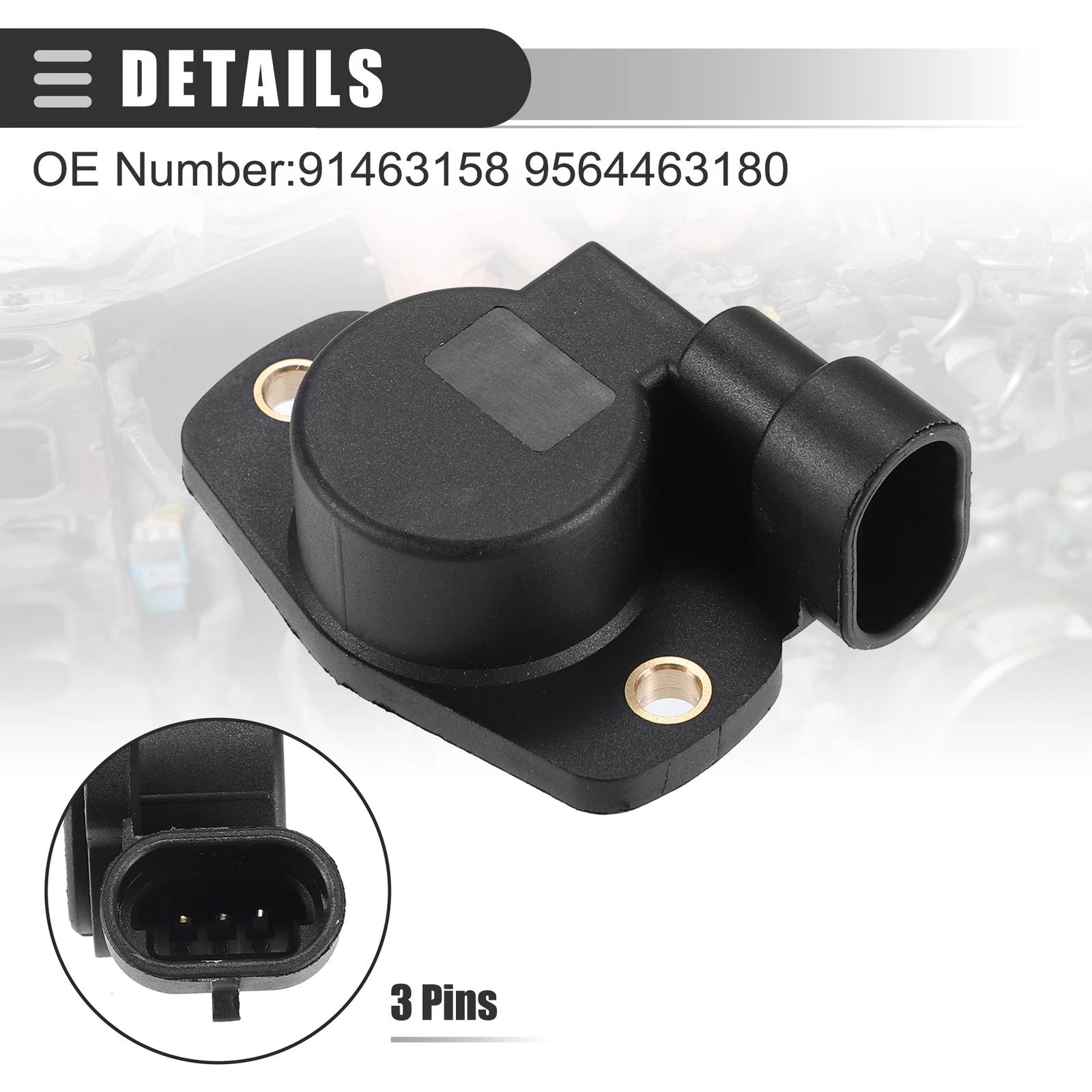 Throttle Position Sensor for Volkswagen Polo Classic (1996)