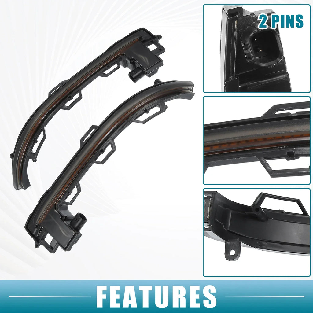 1 Pair LED Turn Signal Light for BMW X6 (2015-2019)