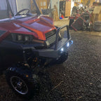 Front Bumper with LED for Polaris Ranger 400 500 570 800 EV ETX (2011–2021)