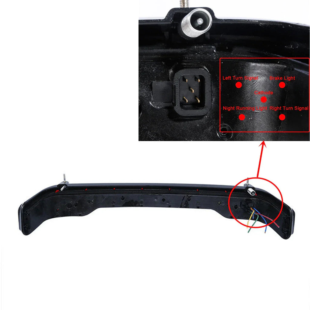 LED Brake Turn Tail Side Lights for Harley Touring Electra Glide (2014-2023)