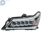 Left Headlight for Acura MDX (2014-2016) LED Chrome