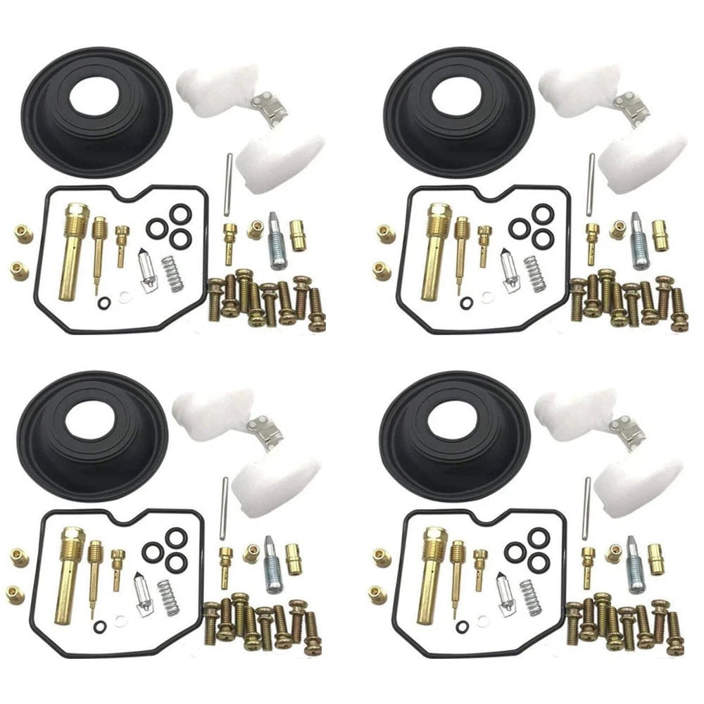 4X Carburetor Repair Rebuild Kit for Kawasaki Zephyr ZR750H ZR-7 ZR-7S (1991–2000)