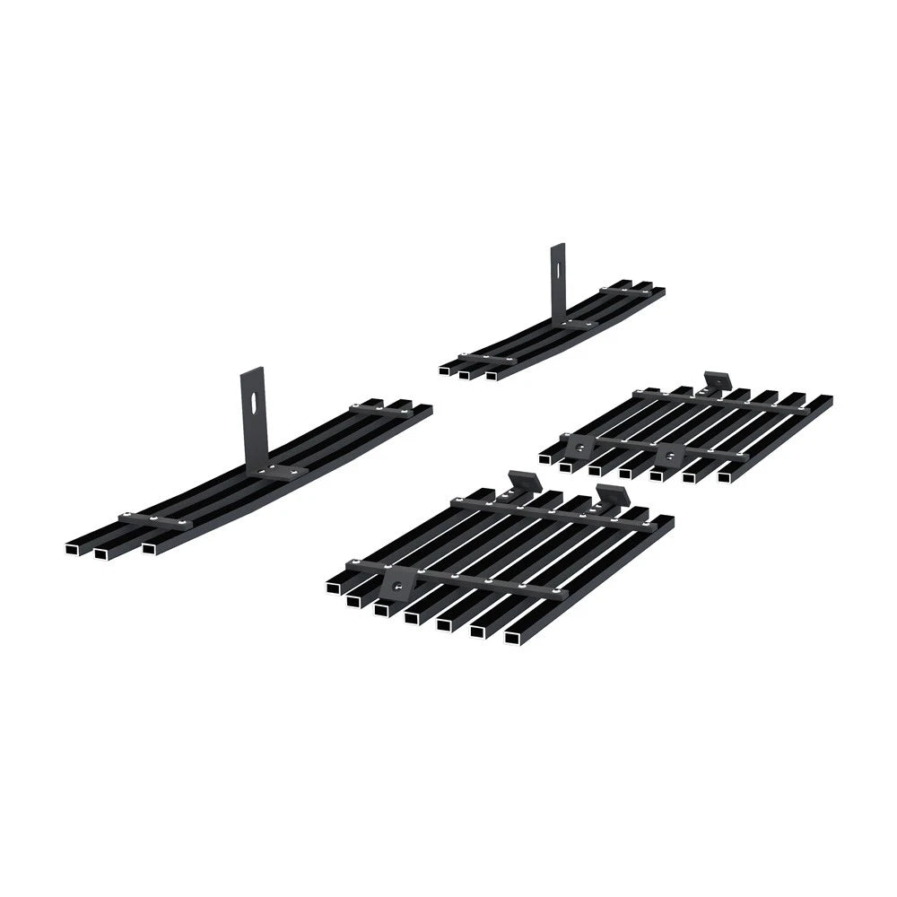 Black Stainless Billet Grille Combo for Chevy Silverado 1500/2500 (2003-2006)