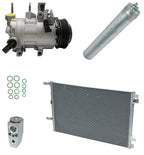 AC Compressor Kit With Condenser for Ford Mustang 5.0L V8 (2019–2019)