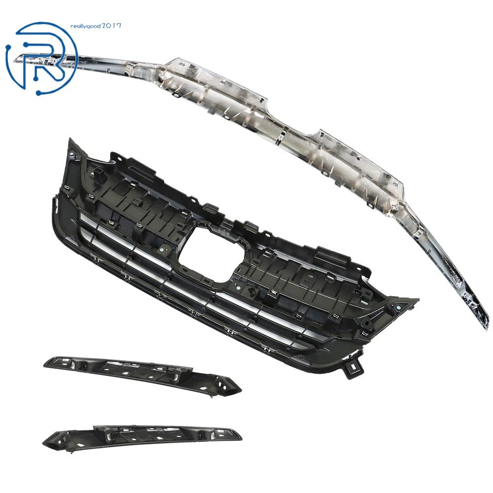 Grill with Chrome Trim for Honda Pilot (2019-2021)