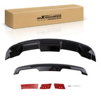Rear Spoiler Wickerbill for Ford Mustang 2-Door (2015–2022) Gloss Black
