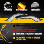 2X LED Daytime Running Fog Lights for Toyota Corolla LE (2020–Present)