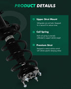 Complete Strut & Spring Set + Rear Shocks for Ford Explorer (2011–2012)