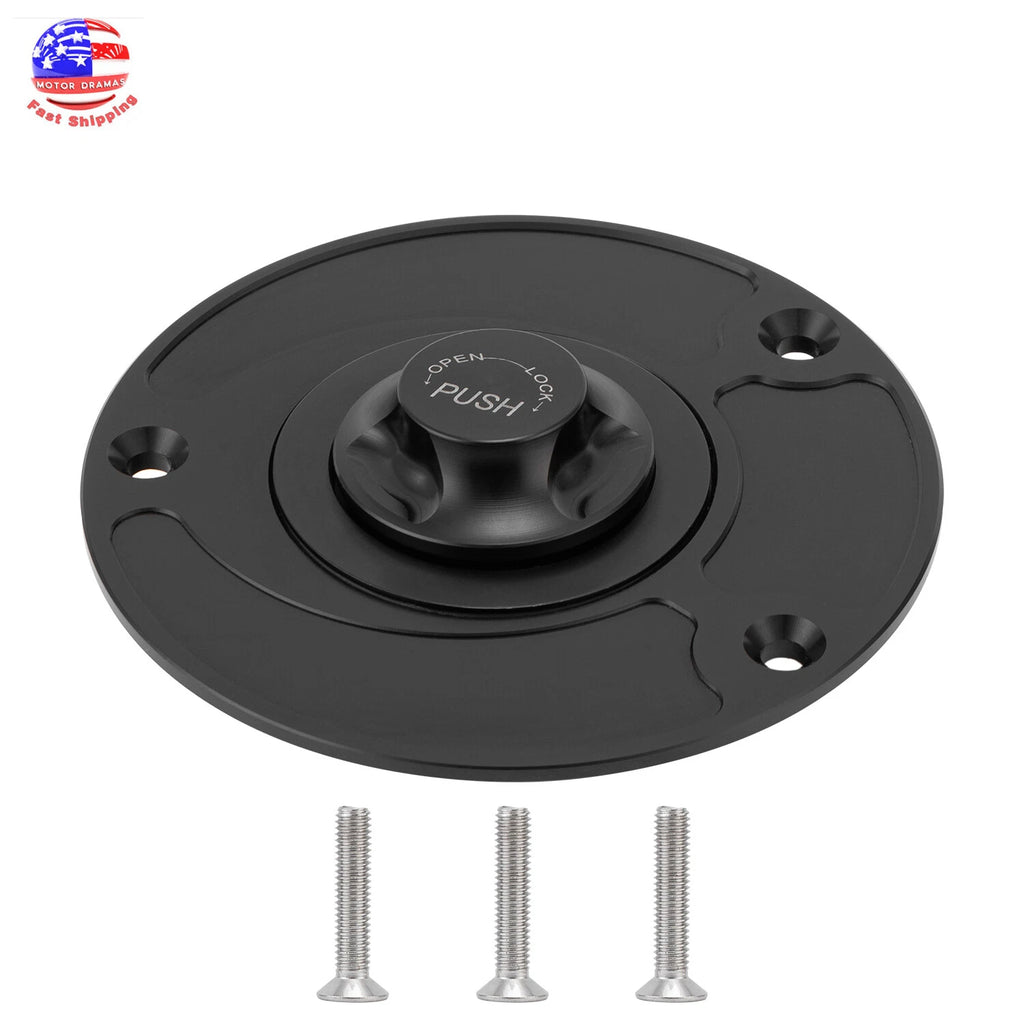 CNC Keyless Fuel Gas Tank Cap Cover for Suzuki GSXR600/750/1000/SV1000 (2004–2013)