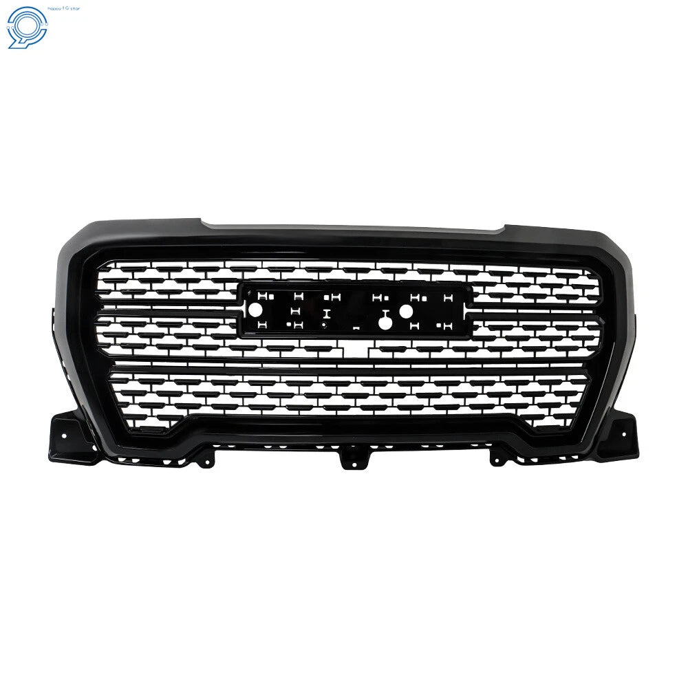 Front Lower Bumper Filler & Upper Grille for GMC Sierra 1500 (2019–2021)