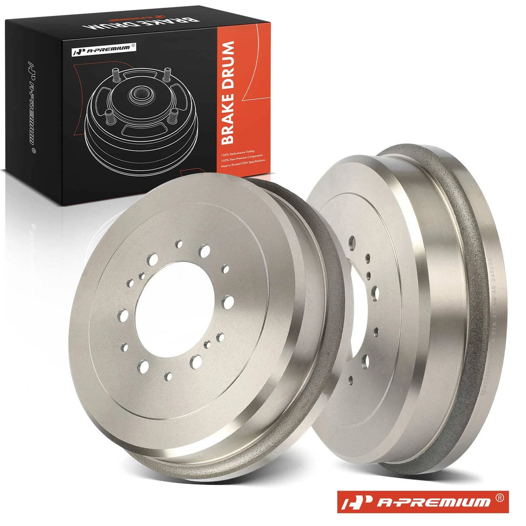 Brake Drum Rear for Toyota Tacoma 1995-2004 4Runner T100 (2Pcs)