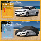 Waterproof Car Cover for Kia Rio Sedan (190T-PU, Black)