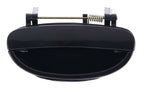 4pcs Smooth Black Outer Door Handle for Daewoo Nubira J100/J150 (1997–2003)