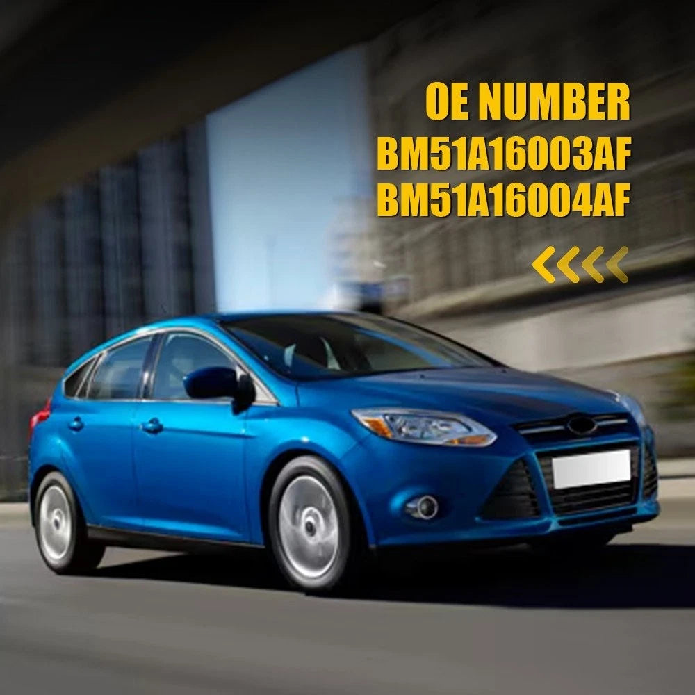 Left Right Side Mirror Corner Triangle Pillar Cover Trim for Ford Focus (2012–2018)