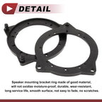 2X Speaker Spacer Ring Adaptor for BMW 230i (2017–2021) 6.5" Front Doors
