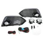 LED Fog Lights for Honda Civic Hatchback Si (2017–2019) Bezel Cover Wiring Kits