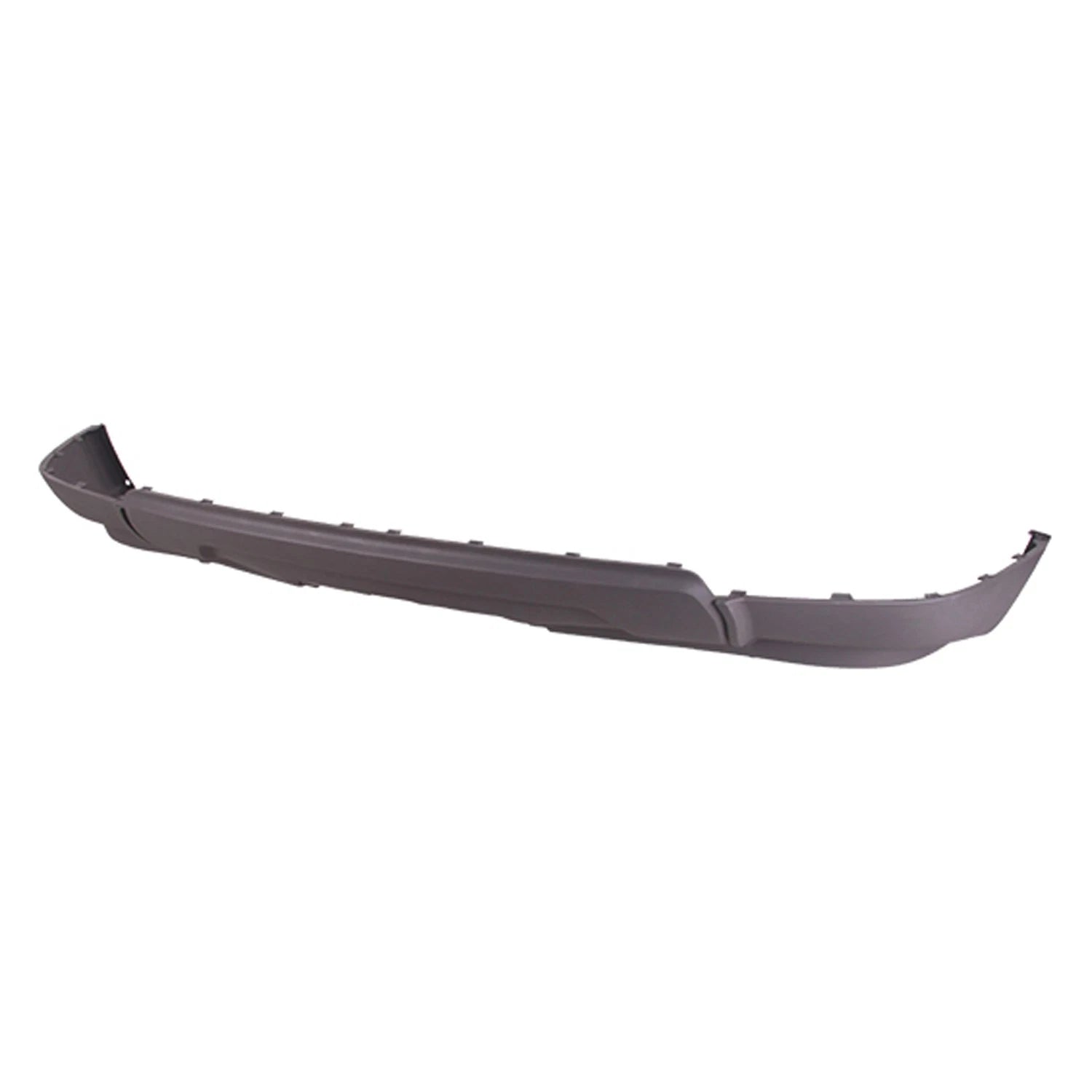 Replacement Textured Polypropylene Rear Lower Bumper Cover w/o Dual Exhaust