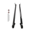Racing Style Side Skirts for Toyota GR Supra (2020–2024) Carbon Black