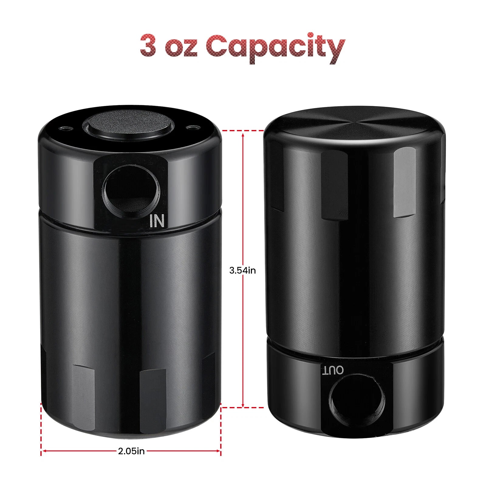 Oil Catch Can Separator for Ford Mustang GT 2018–2023 (5.0L, Passenger Side)