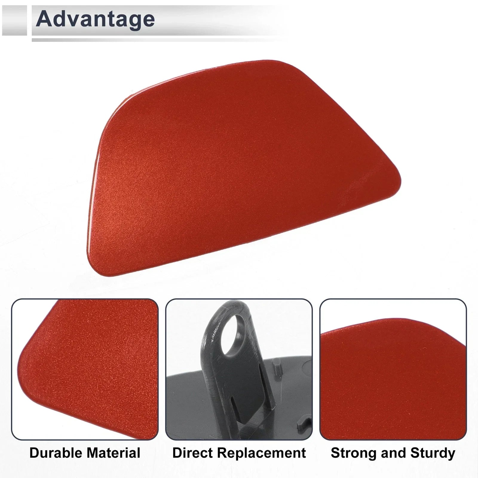 Front Right Bumper Headlight Washer Nozzle Cover Cap for BMW 535i