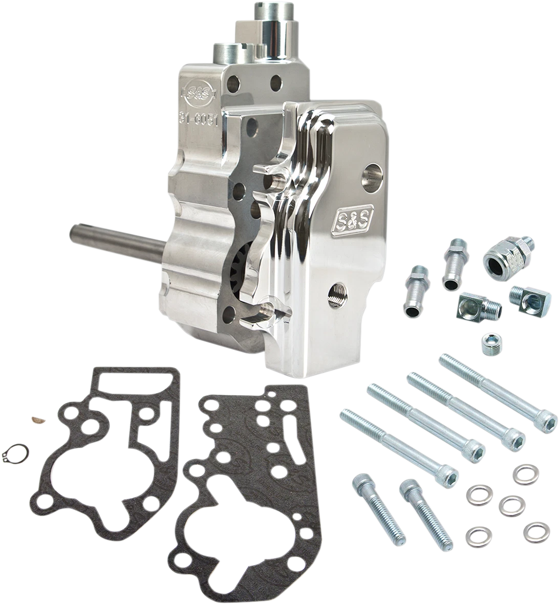 S&S Cycle Billet Oil Pump for Harley-Davidson 31-6206