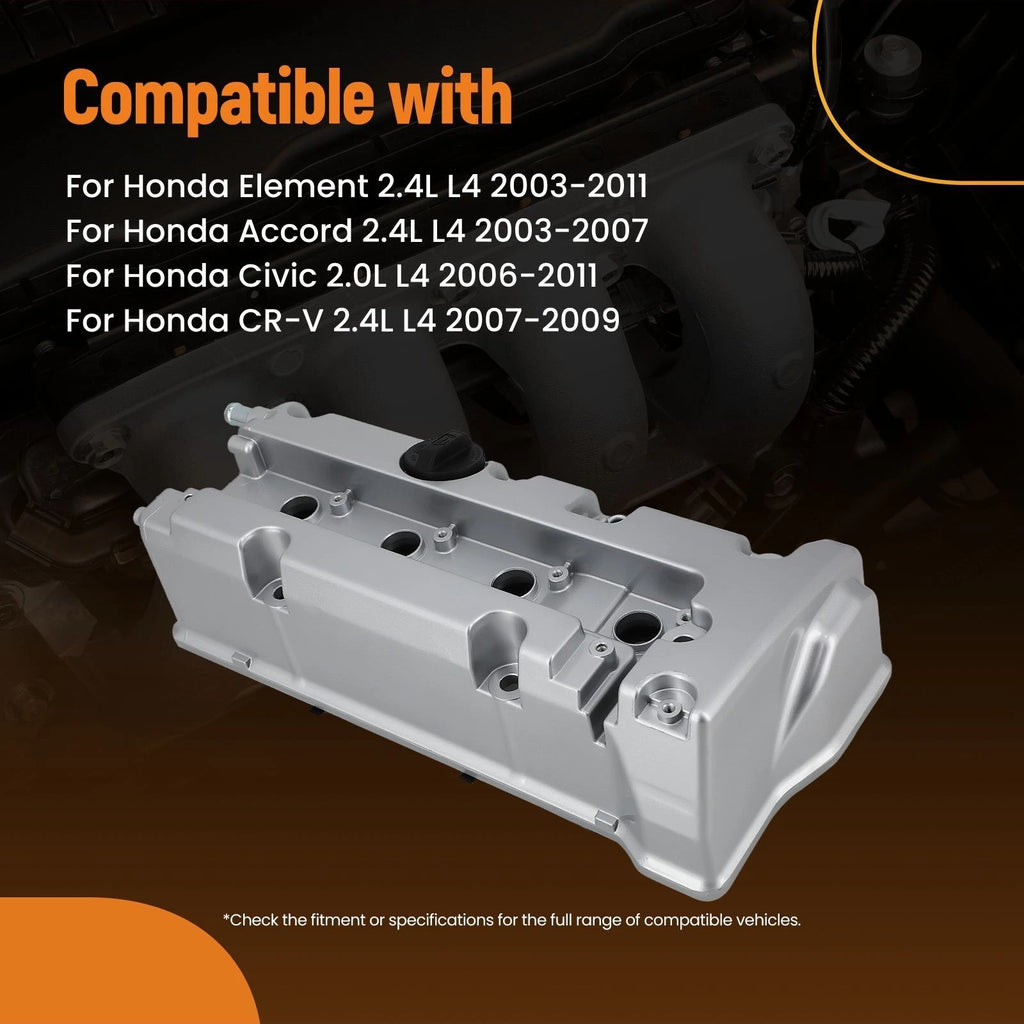 Cylinder Head Cover for Honda Element Accord CR-V (2003–2011) 2.4L