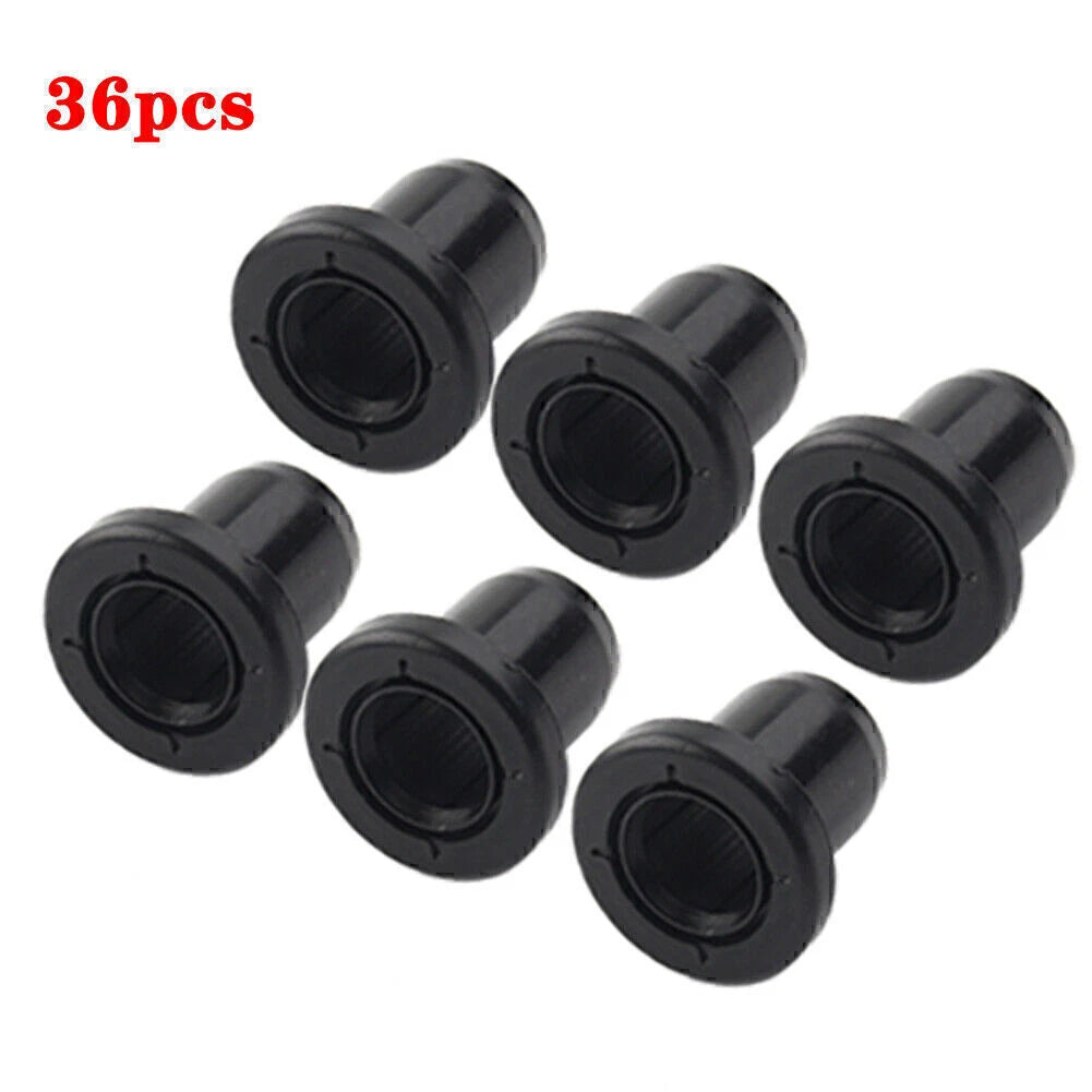 36pcs A-Arm Bushing Kit for Polaris RZR XP 900 (2011–2014) 5439874 5436832 Black