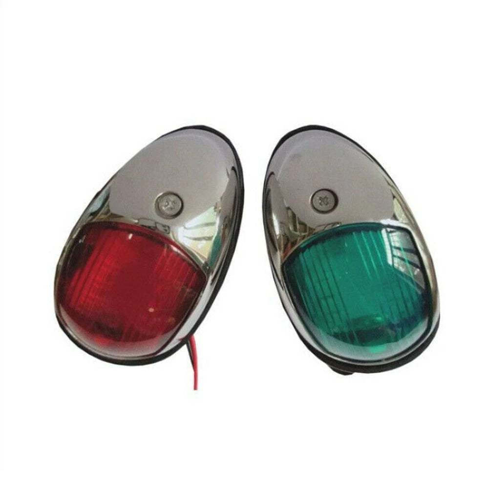 12V LED Navigation Lights for Marine Boat (Stainless Steel Housing)