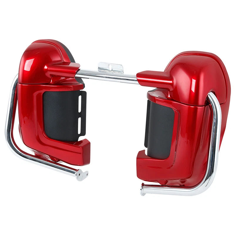 Lower Vented Fairings & Engine Guard Crash Bar for Harley Touring (1997–2008)