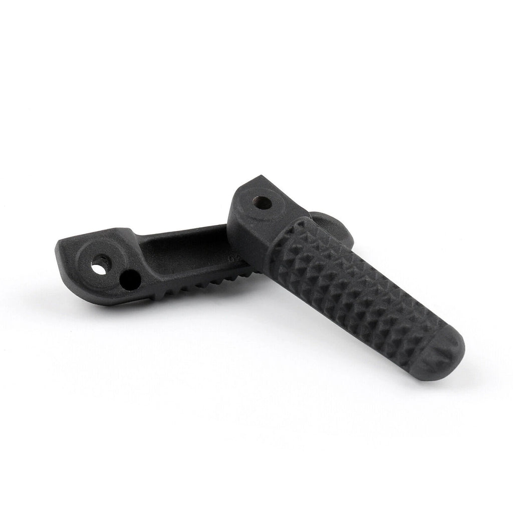 Rear Passenger Foot Pegs Footrest Brackets for Yamaha YZF R1 (2009–2011) Black