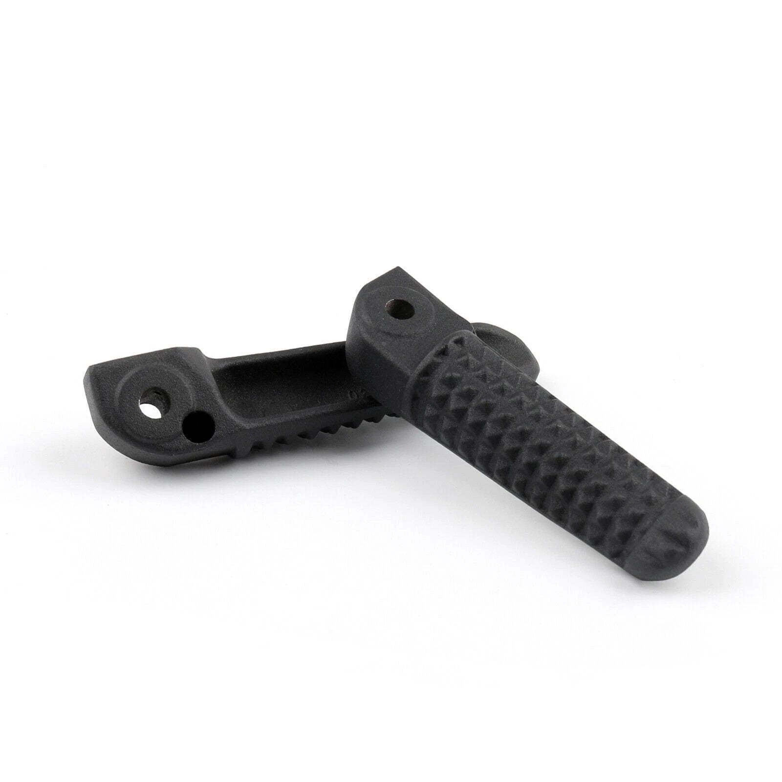Rear Passenger Foot Pegs Footrest Brackets for Yamaha YZF R1 (2009–2011) Black