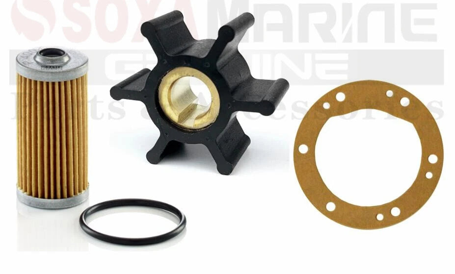 Fuel Filter Kit for Yanmar Marine Diesel 2QM, 2QM20, 3QM30