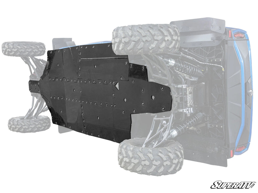 Heavy Duty 1/2" ARMW Full Skid Plate for Can-Am Commander MAX (2011–2023)