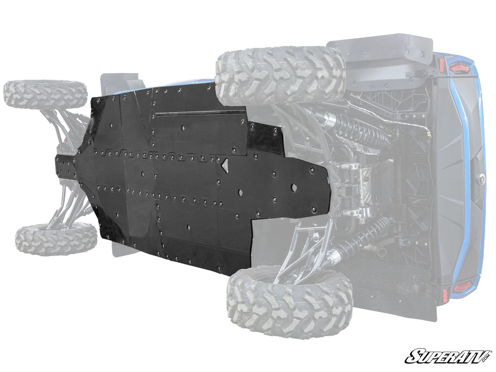 Heavy Duty 1/2" ARMW Full Skid Plate for Can-Am Commander MAX (2011–2023)