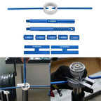 CNC Motorcycle Suspension Fork Spring Compressor & Bleeding Tool Set