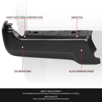 Left Side Rear Bumper End Cap for Ford F-250 SD (2017–2022)