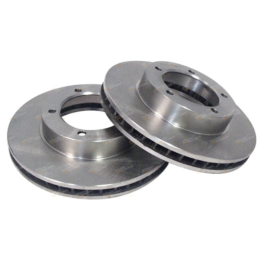 2x Front Disc Rotors for Subaru Impreza (1998-2014)