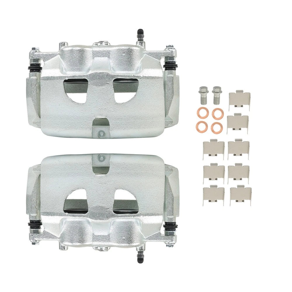 2X Front Brake Calipers with Bracket for Ford F-150 (2012–2016)