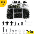 Set of 2 Fairing Aluminium Bolts Screw Kit for Kawasaki Ninja ZX6R ZX9R (1998–2003)