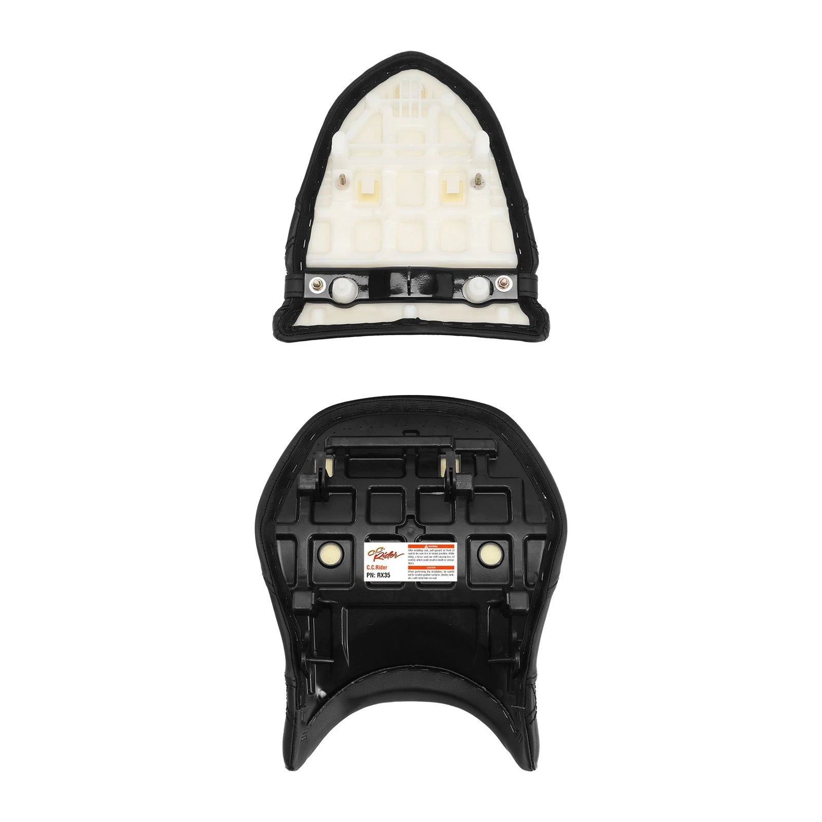 Driver & Passenger Seat for Kawasaki Ninja ZX6R ZX6RR ZX600 (2005–2006)