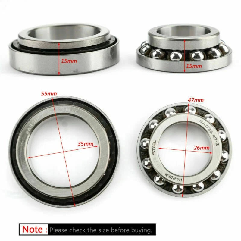 Steering Stem Bearing Seal Kit for Honda NSS300 Forza 300 (2014–2020) 91015-KT8-005