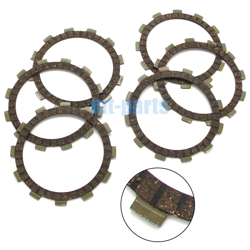 Clutch Friction Plate Kit for Suzuki RG250 (1983) / DR400 ST/SX (1980–1981) 21441-40402