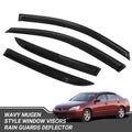 Wavy Mugen Style Window Visor Rain Guard for Honda Accord (2003–2007)