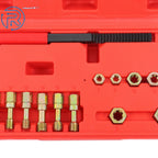 15pcs Metric Thread Chaser Set for Automotive Repair (M6-M12)