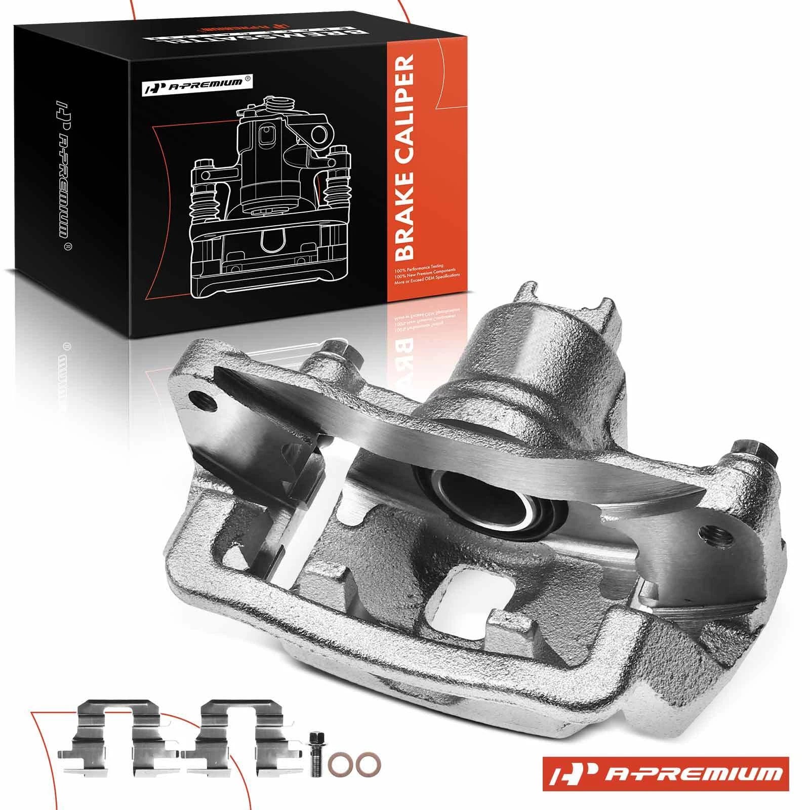 Rear Passenger Side Brake Caliper with Bracket for Subaru Forester (2004–2008)